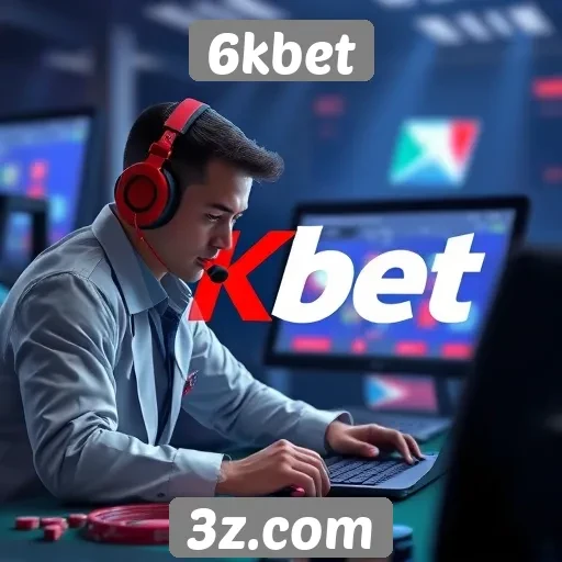 Apoio ao cliente e suporte técnico no 6kbet