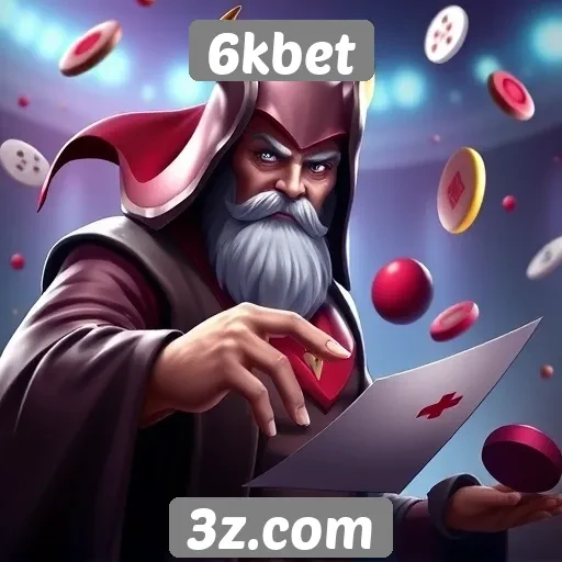Variedade de jogos disponíveis no 6kbet