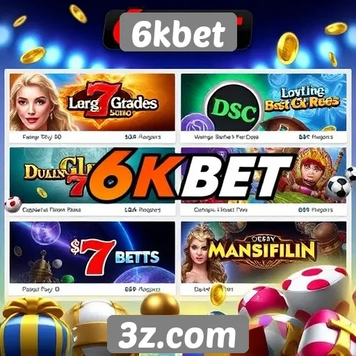 Análise das opções de jogos disponíveis no 6kbet